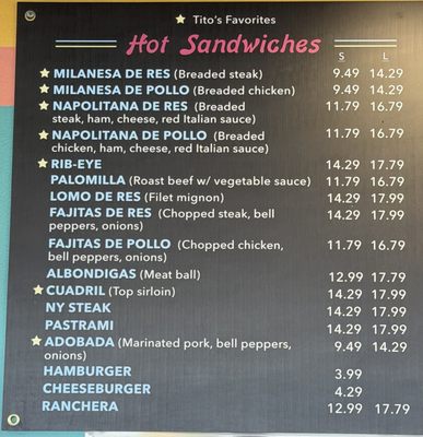 Menu photo 2 Tito's Market El Monte, CA Menu photo 2 Tito's Market El Monte, CA
