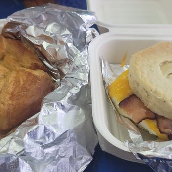 Sunshine Espresso - I ordered two breakfast sandwiches. One was sausage, egg, and cheese, and the other is bacon, egg, and cheese. - Coffee & Tea Near Me - Melbourne, Florida
