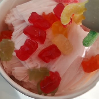 Iceskimo - Strawberry snow & gummy bears! - Ice Cream & Frozen Yogurt Near Me - San Diego, California Iceskimo - Strawberry snow & gummy bears! - Ice Cream & Frozen Yogurt Near Me - San Diego, California