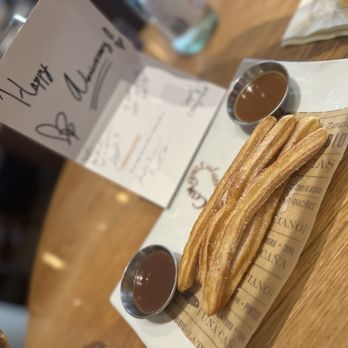 Bulla Gastrobar - Happy Anniversary Churros (6) - Spanish Near Me - Doral, Florida Bulla Gastrobar - Happy Anniversary Churros (6) - Spanish Near Me - Doral, Florida