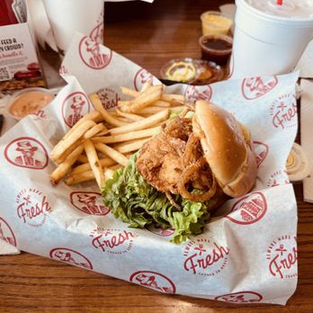 Slim Chickens - Cayenne Ranch Chicken Sandwich! - Southern Near Me - Ft. Worth, Texas Slim Chickens - Cayenne Ranch Chicken Sandwich! - Southern Near Me - Ft. Worth, Texas