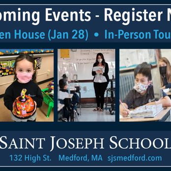 St Joseph School - 2021 Open House - Elementary Schools Near Me - Medford, Massachusetts