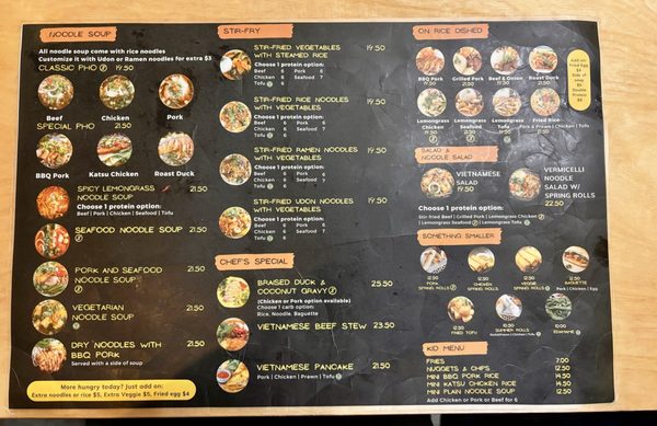 Menu photo 1 Saigon ‘60s Rotorua, BOP Menu photo 1 Saigon ‘60s Rotorua, BOP