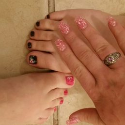Mani pedi. My feet feel amazing!!