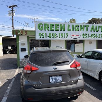 Green Light Auto - My sons car the first time we had to drop it off after 2 days - Used Car Dealers Near Me - Corona, California