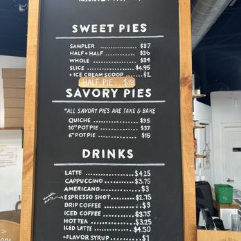 Pie Bar - Menu - Desserts Near Me - Marietta, Georgia Pie Bar - Menu - Desserts Near Me - Marietta, Georgia