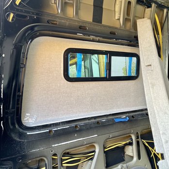 Bemyvan - Inside view of the flarespace and some pre wiring. - RV Dealers Near Me - Las Vegas, Nevada Bemyvan - Inside view of the flarespace and some pre wiring. - RV Dealers Near Me - Las Vegas, Nevada
