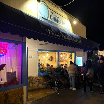 Vivolo's Chowder House - Outside - Seafood Near Me - Pacific Grove, California Vivolo's Chowder House - Outside - Seafood Near Me - Pacific Grove, California