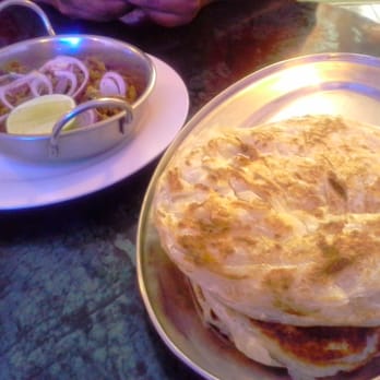 Yarl Dosa Corner - Mutton Chukka (off-menu) & orders of Parantha - Yum! - Indian Near Me - Brampton, Ontario