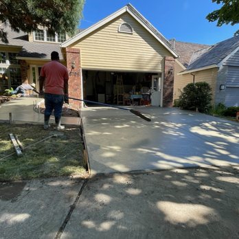 Royal Kingdom Masonry - Before the three steps needed to expose the aggregate. - Masonry/Concrete Near Me - Portland, Oregon Royal Kingdom Masonry - Before the three steps needed to expose the aggregate. - Masonry/Concrete Near Me - Portland, Oregon