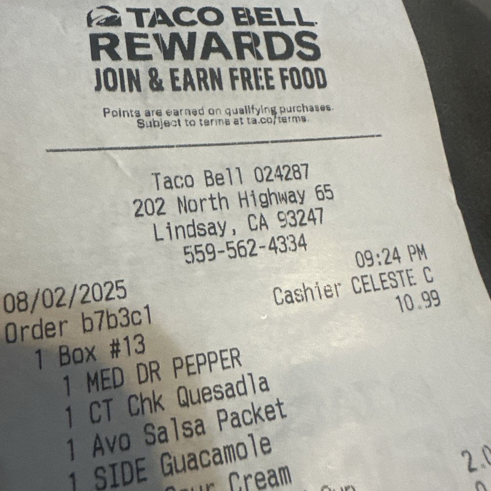 Taco Bell - Fast Food Near Me - Lindsay, California Taco Bell - Fast Food Near Me - Lindsay, California