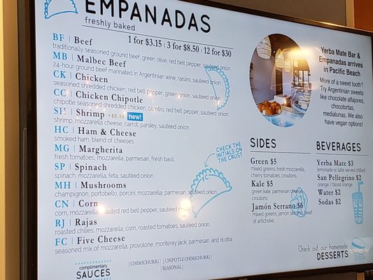 Menu photo 5 Paraná Empanadas San Diego, CA Menu photo 5 Paraná Empanadas San Diego, CA