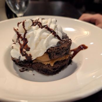 Million Dollar Cowboy Steakhouse - Triple Chocolate Brownie w/ Peanut Butter Marscapone - Steakhouses Near Me - Jackson, Wyoming