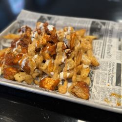 Dunk's Restaurant & Pizzeria  - Buffalo chicken bacon ranch horseshoe