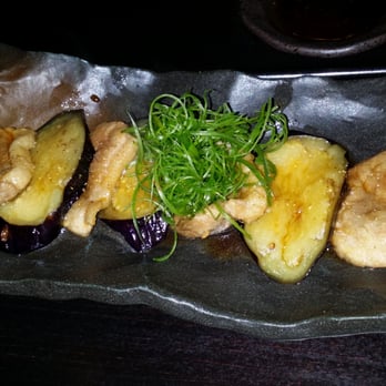 Kinjiro - Free Range Duck Breast with Sautéed Eggplant $10 - duck breast was juicy and tender. - Izakaya Near Me - Los Angeles, California Kinjiro - Free Range Duck Breast with Sautéed Eggplant $10 - duck breast was juicy and tender. - Izakaya Near Me - Los Angeles, California