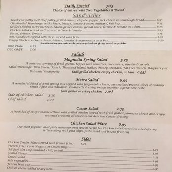Magnolia On Main - Delicious food great prices. This was a great stop in a LONG drive!! - New American Near Me - Bennettsville, South Carolina Magnolia On Main - Delicious food great prices. This was a great stop in a LONG drive!! - New American Near Me - Bennettsville, South Carolina