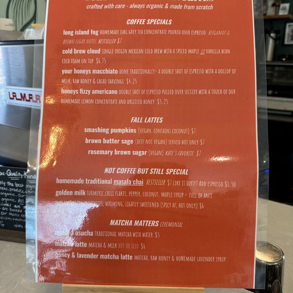 Fortunate Hand Coffee & Tattoo - Menu @stephanieeatsworld on IG - Coffee & Tea Near Me - Amityville, New York Fortunate Hand Coffee & Tattoo - Menu @stephanieeatsworld on IG - Coffee & Tea Near Me - Amityville, New York