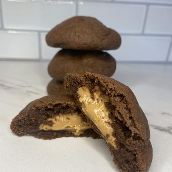 Dough Me Now - a chocolate cookie with a peanut butter filling - Desserts Near Me - Paso Robles, California