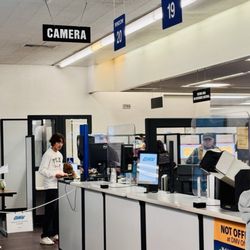 Department Of Motor Vehicles - Camera area! Say Cheese!