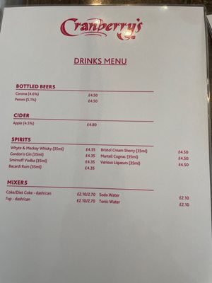 Menu photo 1 Cranberrys Cafe Glasgow, GLG Menu photo 1 Cranberrys Cafe Glasgow, GLG