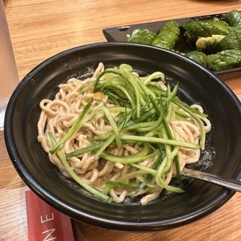 Dough Zone Dumpling House - Sugar Land - Cold Noodles with Sesame Dressing 麻酱凉面 - Noodles Near Me - Sugar Land, Texas Dough Zone Dumpling House - Sugar Land - Cold Noodles with Sesame Dressing 麻酱凉面 - Noodles Near Me - Sugar Land, Texas