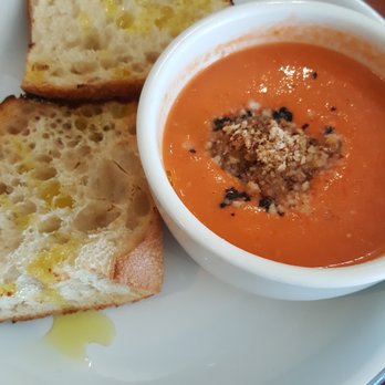 Juliet - gazpacho / bread is on POINT - Cafes Near Me - Somerville, Massachusetts