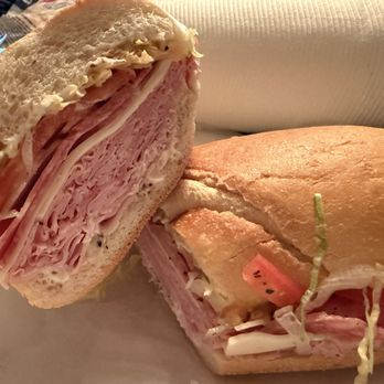 Bagel Station - Italian Hero with everything on it... with mayo - Bagels Near Me - Clifton, New Jersey