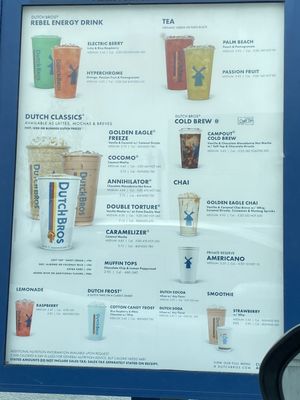 Menu photo 2 Dutch Bros Coffee Las Vegas, NV Menu photo 2 Dutch Bros Coffee Las Vegas, NV