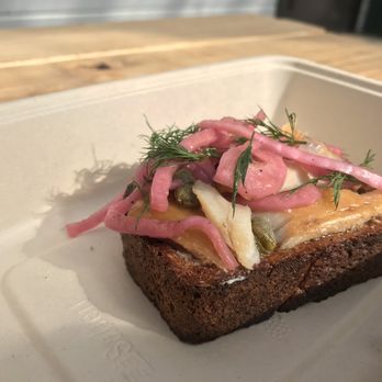 Saint Bread - Smoked fish on toast - Bakeries Near Me - Seattle, Washington