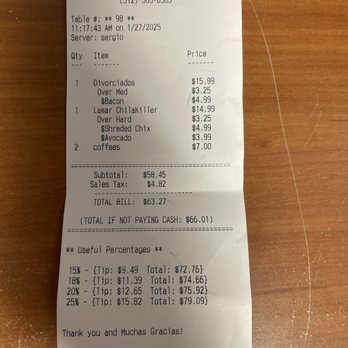Los Chilakillers - Total for 2 - Mexican Near Me - Austin, Texas