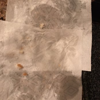 King Jade Ⅱ - Paper towel after trying wipe off some of the grease which was useless.... we threw them away - Chinese Near Me - North Grafton, Massachusetts King Jade Ⅱ - Paper towel after trying wipe off some of the grease which was useless.... we threw them away - Chinese Near Me - North Grafton, Massachusetts