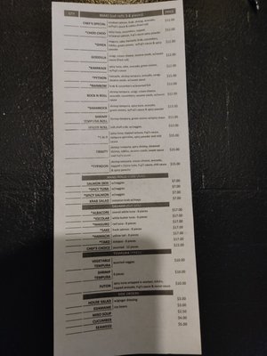 Menu photo 2 Fuji's Grill & Sushi Vancouver, WA Menu photo 2 Fuji's Grill & Sushi Vancouver, WA