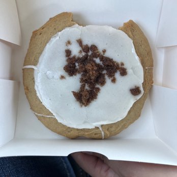 Crumbl - Norman - Banana bread cookie. Delicious! - Bakeries Near Me - Norman, Oklahoma Crumbl - Norman - Banana bread cookie. Delicious! - Bakeries Near Me - Norman, Oklahoma