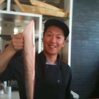 Fuji at Kendall - Ming getting ready to prepare some sashimi. Fresh Hamachi... just amazing! - Sushi Bars Near Me - Cambridge, Massachusetts Fuji at Kendall - Ming getting ready to prepare some sashimi. Fresh Hamachi... just amazing! - Sushi Bars Near Me - Cambridge, Massachusetts