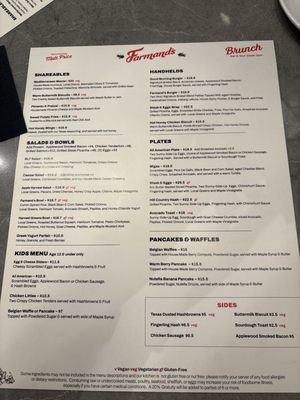 Menu photo 1 Farmand's Kitchen Austin, TX