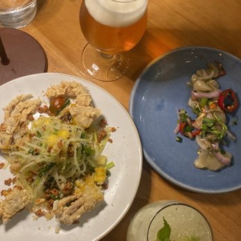 Bone Kettle - papaya salad was the best plate.. tiny and flavorless scallops - Breakfast & Brunch Near Me - Pasadena, California Bone Kettle - papaya salad was the best plate.. tiny and flavorless scallops - Breakfast & Brunch Near Me - Pasadena, California