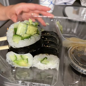 Quick Sushi - Cucumber & avocado maki roll - Sushi Bars Near Me - Rohnert Park, California