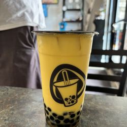 Boise Boba - Mango milk tea
