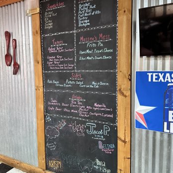 Massey’s BBQ - a menu on a blackboard - Barbeque Near Me - Alvarado, Texas Massey’s BBQ - a menu on a blackboard - Barbeque Near Me - Alvarado, Texas