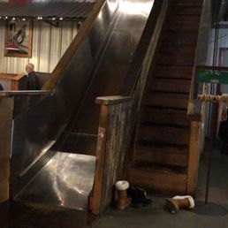Epic slide, kid friendly but it is fast and parental supervision is a must! Epic slide, kid friendly but it is fast and parental supervision is a must!