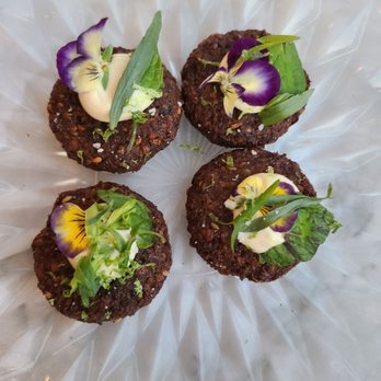 Lutie’s - Sunchoke falafel - Modern European Near Me - Austin, Texas