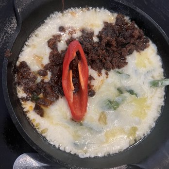 T'zunun - Queso fundido with chorizo and peppers - Cocktail Bars Near Me - Pleasant Hill, California T'zunun - Queso fundido with chorizo and peppers - Cocktail Bars Near Me - Pleasant Hill, California