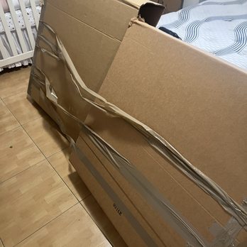 All My Sons Moving & Storage - This is how they moved my TV - Movers Near Me - Hialeah, Florida