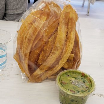 Frita Batidos - Crispy plantains with guacamole - Cuban Near Me - Ann Arbor, Michigan