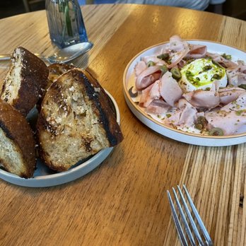 Stella - Burrata & Mortadella at Stella in Kenwood. - Italian Near Me - Kenwood, California