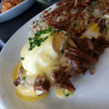 Nick's On 2nd - Short rib benedict - New American Near Me - Long Beach, California Nick's On 2nd - Short rib benedict - New American Near Me - Long Beach, California
