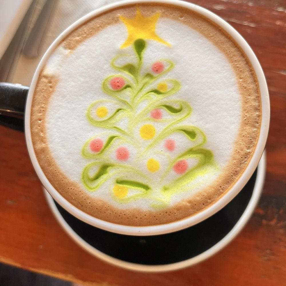 La Sirena Baja Cafe - Christmas Cappuccino - Coffee & Tea Near Me - Loreto, BCS La Sirena Baja Cafe - Christmas Cappuccino - Coffee & Tea Near Me - Loreto, BCS