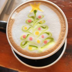 La Sirena Baja Cafe - Christmas Cappuccino