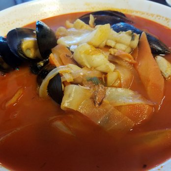 Dong Bo Sung - Jjamgpong (spicy seafood soup) - Korean Near Me - Fort Lee, New Jersey Dong Bo Sung - Jjamgpong (spicy seafood soup) - Korean Near Me - Fort Lee, New Jersey