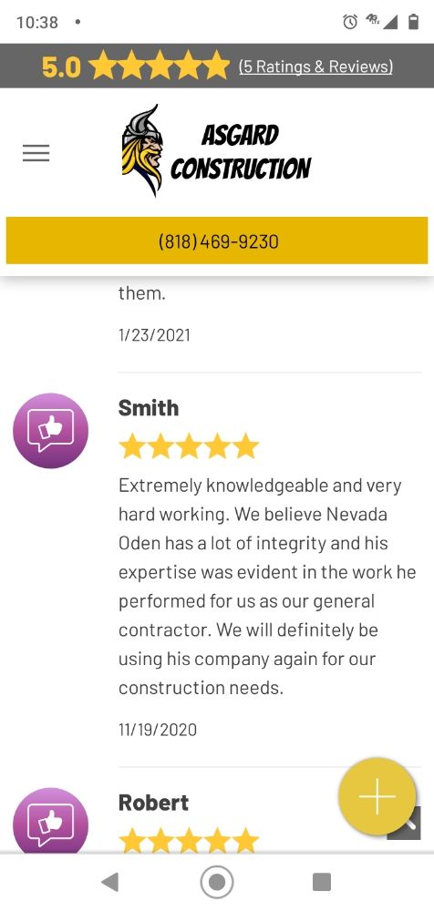 Slide of Asgard construction